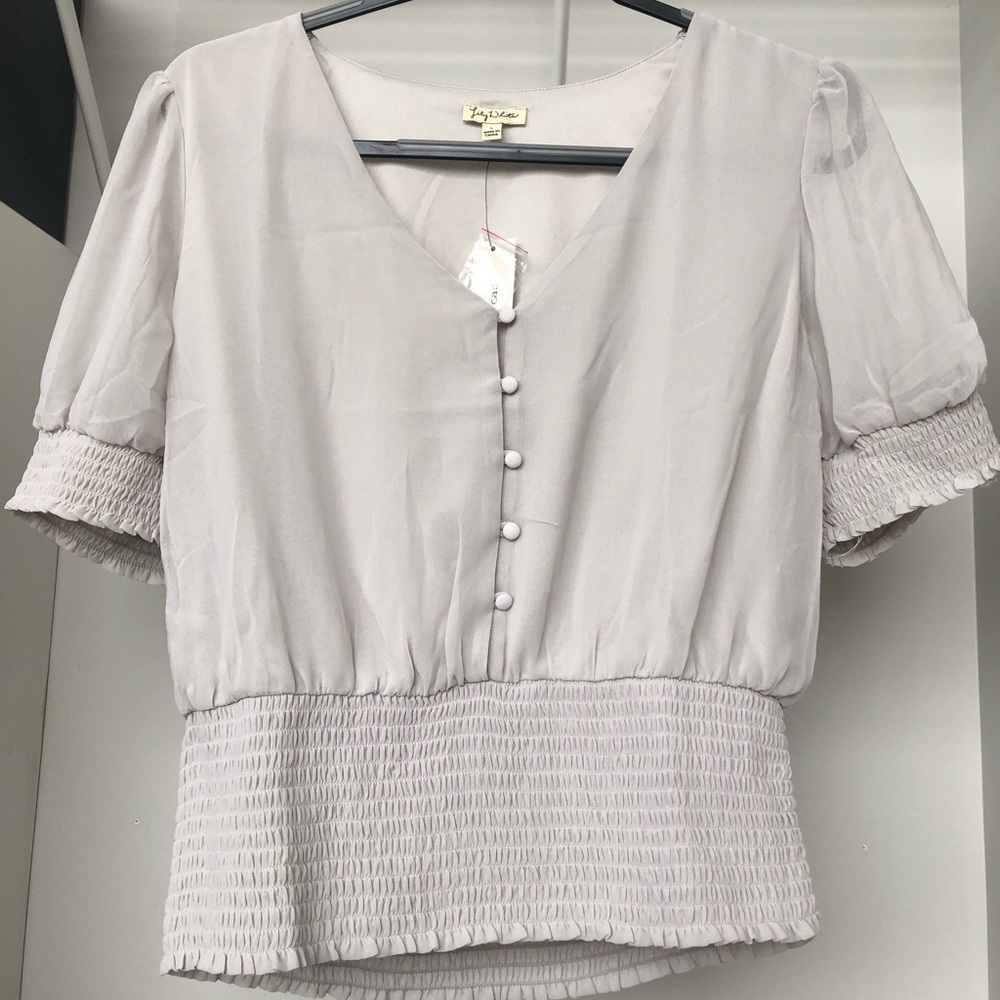 Smocked Blouse